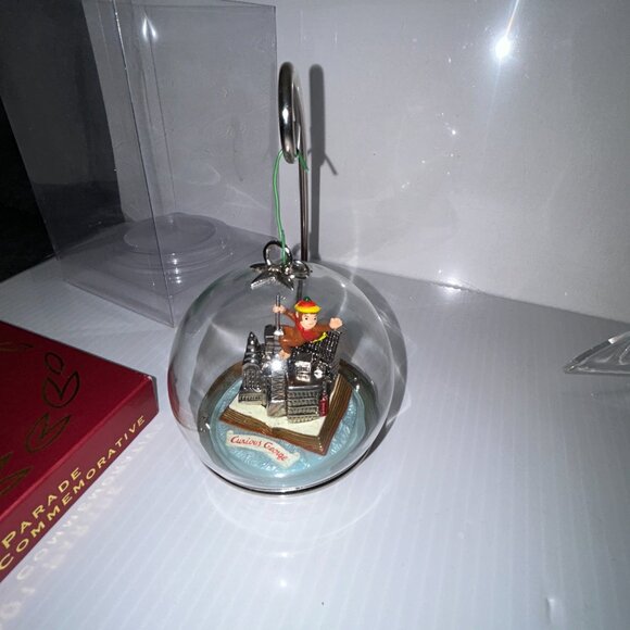 Lenox Curious George Christmas Ornament, Macy's Parade - Picture 3 of 7